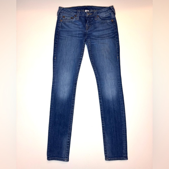 True Religion Women’s World Tour Skinny Jeans Size- 27 - Picture 1 of 9